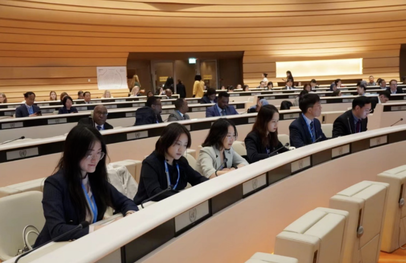 卫健学院师生代表参加第76届世界卫生大会